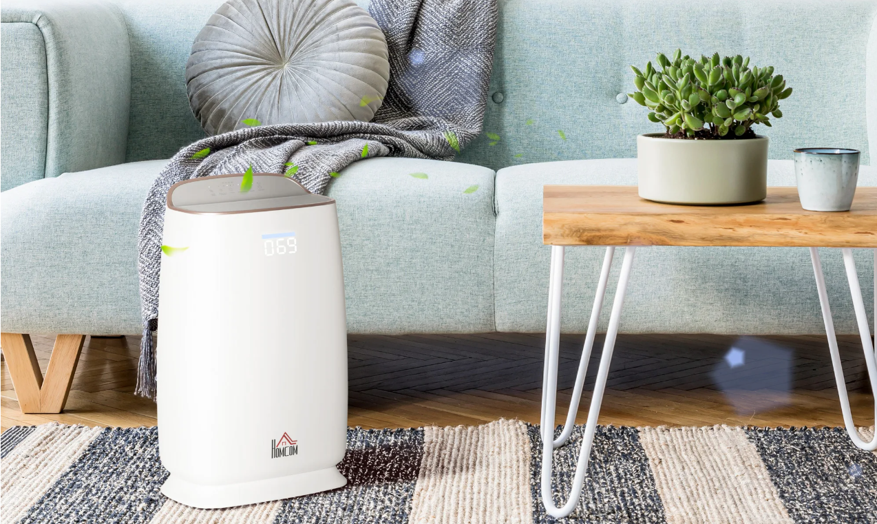 Luchtreiniger met HEPA Filter – 3-Laags Air Purifier voor 28 m²