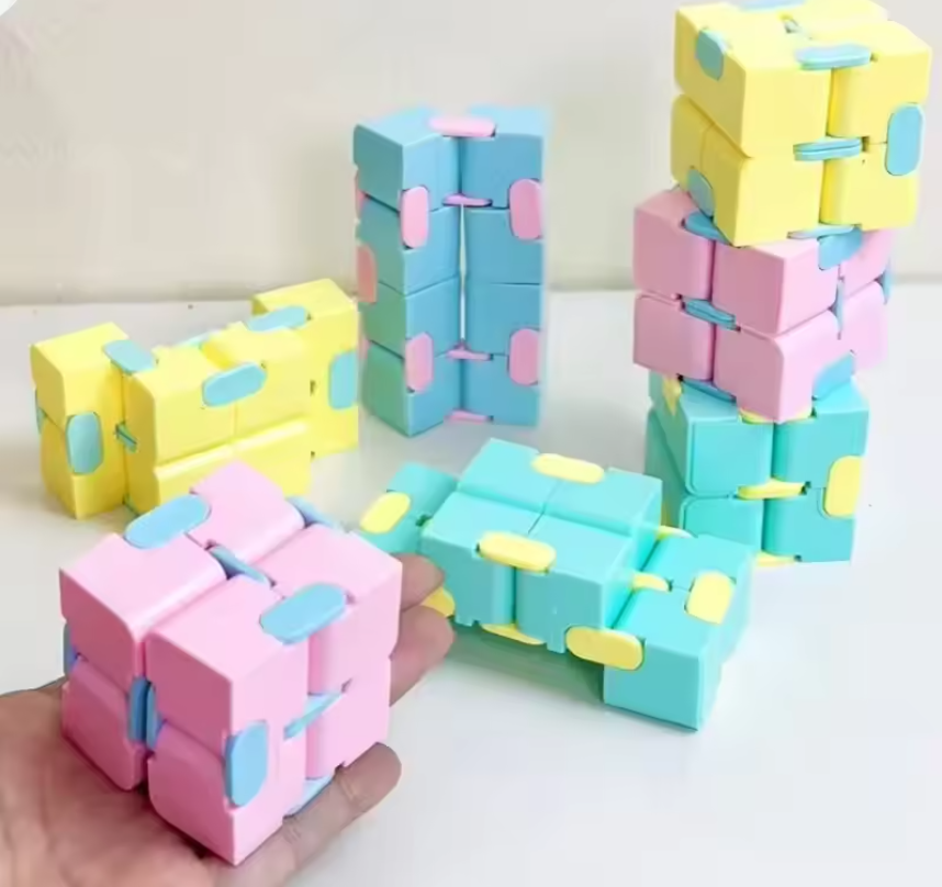 Infinity Cube Fidget Speelgoed – Stressbal Anti Stress Mini Puzzel