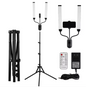 LED Tube Light Set met Statief en Telefoonhouder – Dimbaar Bi-Color Licht voor Streaming en Fotografie