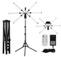 LED Tube Light Set met Statief en Telefoonhouder – Dimbaar Bi-Color Licht voor Streaming en Fotografie