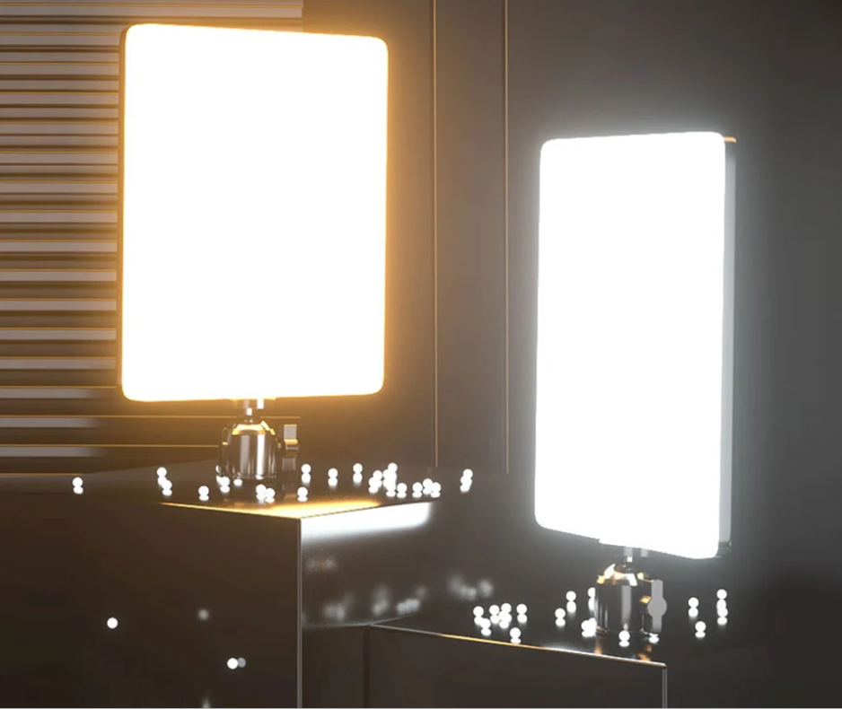 LED Videolamp met Statief – Verlichting voor Streaming, Fotografie en Videocalls