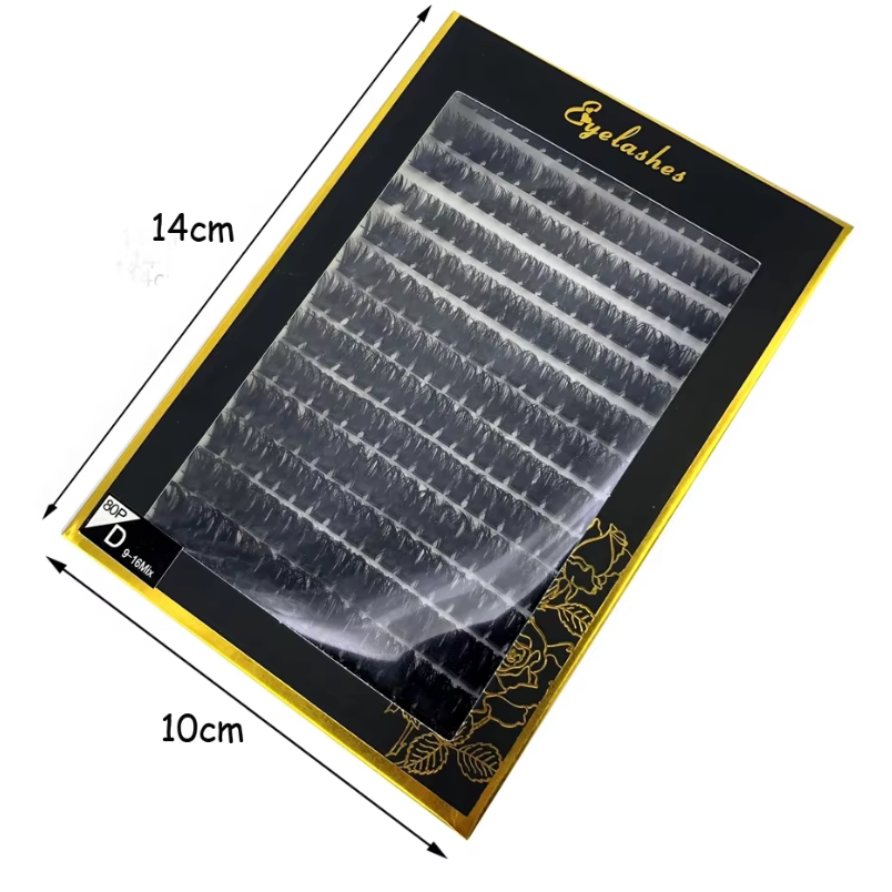 Individuele Wimperclusters 60D/80D – Natuurlijke 3D Volume Wimper Extensions voor DIY Gebruik