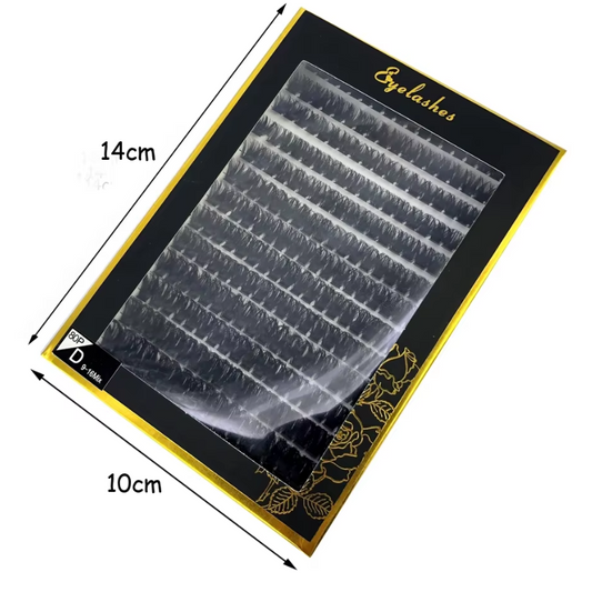 Individuele Wimperclusters 60D/80D – Natuurlijke 3D Volume Wimper Extensions voor DIY Gebruik