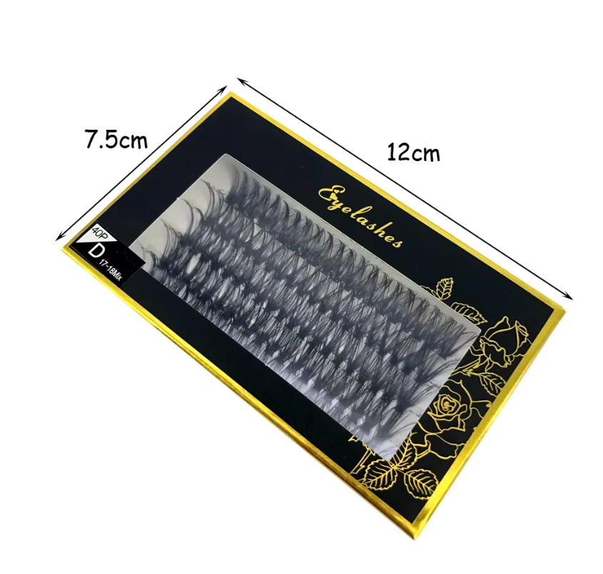 Individuele Wimperclusters 60D/80D – Natuurlijke 3D Volume Wimper Extensions voor DIY Gebruik