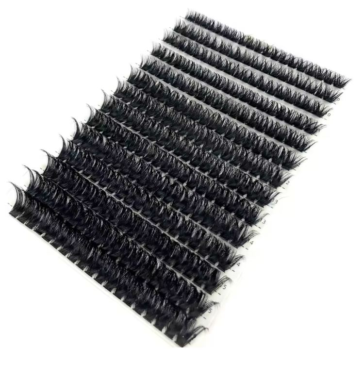 Individuele Wimperclusters 60D/80D – Natuurlijke 3D Volume Wimper Extensions voor DIY Gebruik