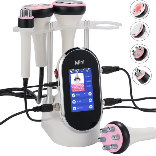4-in-1 Cavitatie en RF Beauty Apparaat – Ultrasone Body Slimming en Huidversteviging