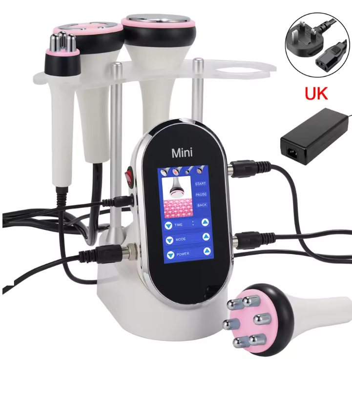 4-in-1 Cavitatie en RF Beauty Apparaat – Ultrasone Body Slimming en Huidversteviging