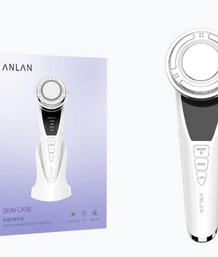 EMS Gezichtsmassager met LED Lichttherapie – Anti-Aging en Huidversteviging Apparaat
