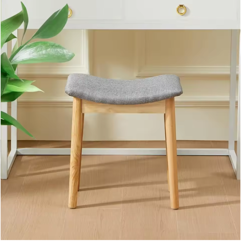 Kaptafel Kruk met Opbergruimte – Fluwelen Make-up Stoel