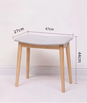 Kaptafel Kruk met Opbergruimte – Fluwelen Make-up Stoel