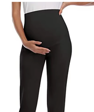 Zwangerschaps Joggingbroek High Waist – Stretch Broek met Zakken