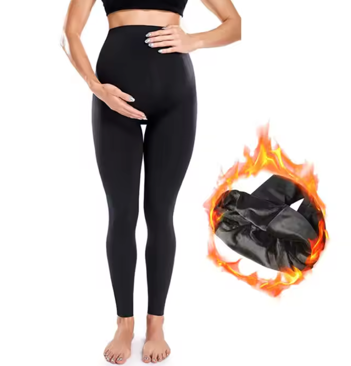Zwangerschapslegging High Waist – Compressie Legging met Buikondersteuning