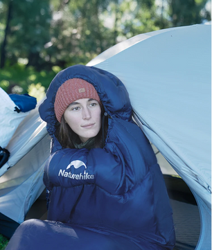 Mummy Slaapzak – Warme Katoenen Camping Slaapzak voor Volwassenen, Comfortabel en Isolerend