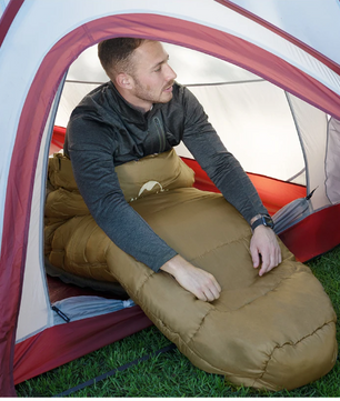 Mummy Slaapzak – Warme Katoenen Camping Slaapzak voor Volwassenen, Comfortabel en Isolerend