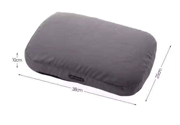 Memory Foam Camping Nekkussen – Ergonomisch Reiskussen met Nekondersteuning, Lichtgewicht en Compact