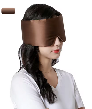 Zijden Slaapmasker – Lichtblokkerend Oogmasker voor Comfortabele Slaap en Reizen