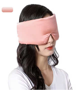 Zijden Slaapmasker – Lichtblokkerend Oogmasker voor Comfortabele Slaap en Reizen