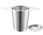 RVS Theefilter met Dubbele Handgreep – Fijnmazige Theezeef voor Losse Thee