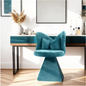 Draaibare Make-up Stoel met Vlinderrug – 360° Vanity Chair PU Leer