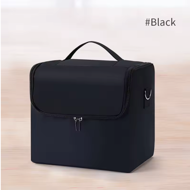 Professionele Make-up Koffer – 4 Laags Organizer met Verstelbare Vakken