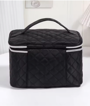 PU Waterdichte Make-up Tas – Grote Toilettas met Handvat