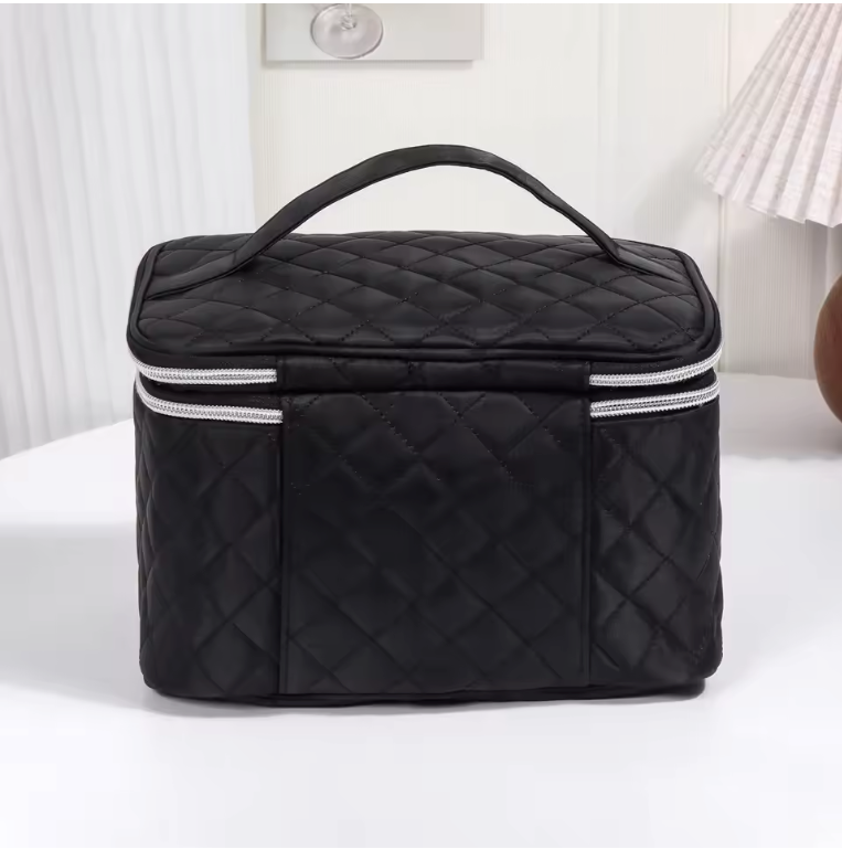 PU Waterdichte Make-up Tas – Grote Toilettas met Handvat