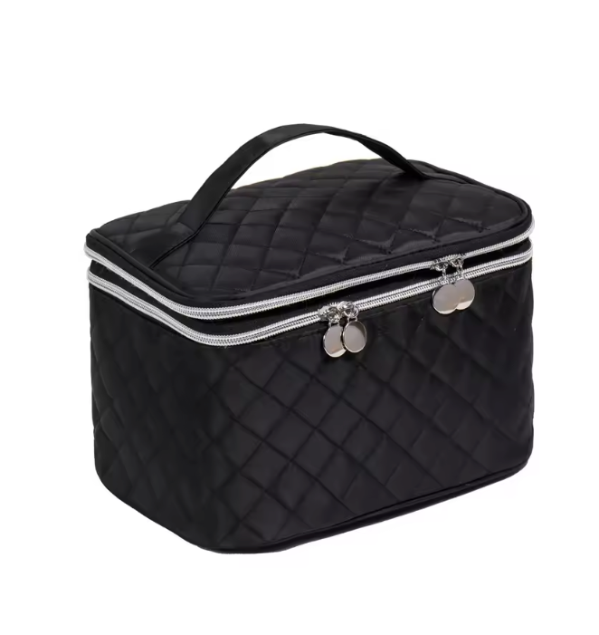 PU Waterdichte Make-up Tas – Grote Toilettas met Handvat