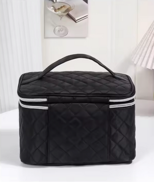 PU Waterdichte Make-up Tas – Grote Toilettas met Handvat