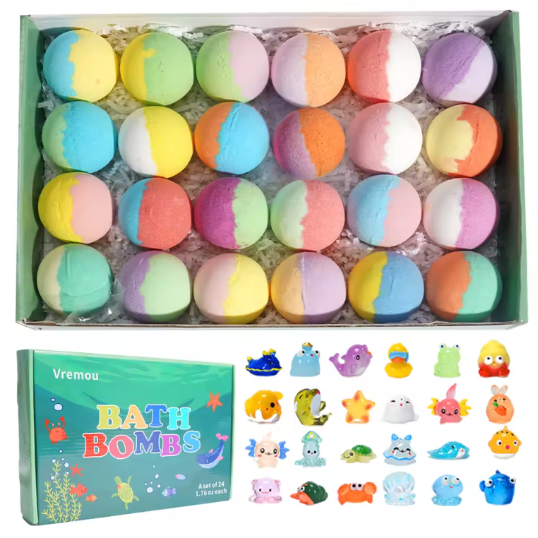 Badbruisballen voor Kinderen – 24 Stuks met Verrassing
