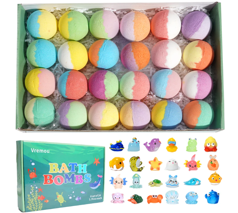Badbruisballen voor Kinderen – 24 Stuks met Verrassing