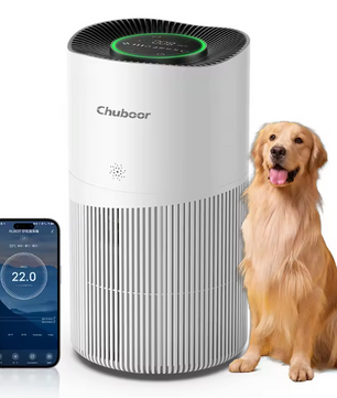 Luchtreiniger voor Huisdieren met HEPA Filter – Tot 120 m²
