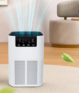 Luchtreiniger met HEPA Filter en Aromatherapie – Tegen Rook en Geuren