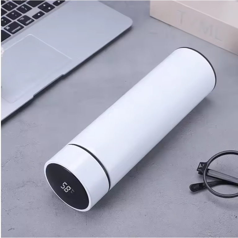 Thermosfles 500ML met LED Display – RVS Isolatiefles Warm/Koud