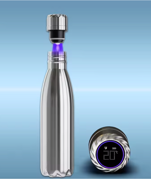 UV Thermosfles met Display – RVS Drinkfles Warm/Koud