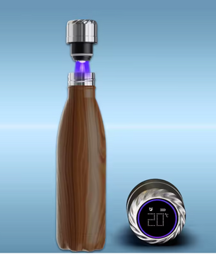 UV Thermosfles met Display – RVS Drinkfles Warm/Koud