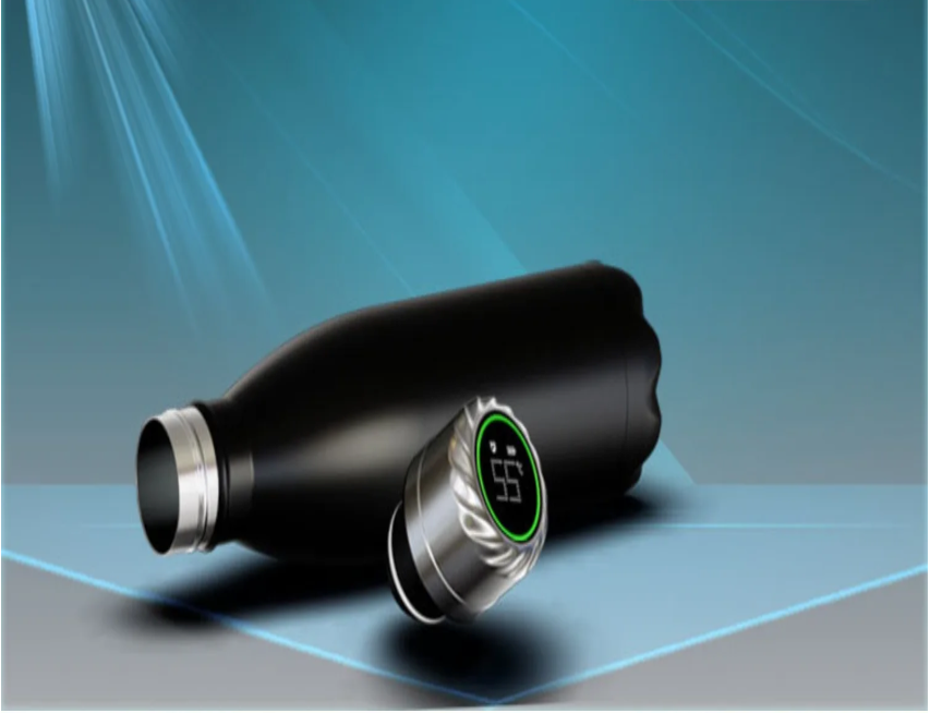 UV Thermosfles met Display – RVS Drinkfles Warm/Koud