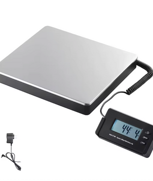 Digitale Pakketweegschaal tot 200 kg – LCD Postweegschaal met Tare Functie