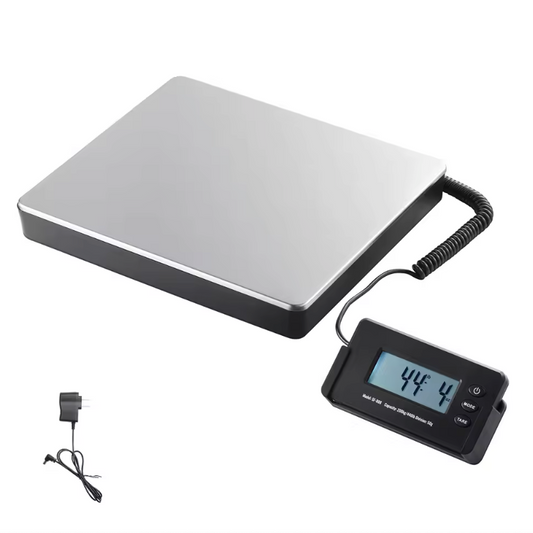 Digitale Pakketweegschaal tot 200 kg – LCD Postweegschaal met Tare Functie