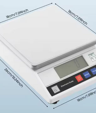 Precisie Weegschaal 7,5 kg – Digitale Keuken en Lab Weegschaal