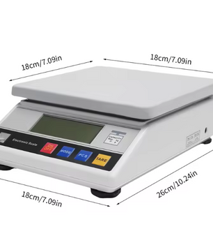 Precisie Weegschaal 7,5 kg – Digitale Keuken en Lab Weegschaal