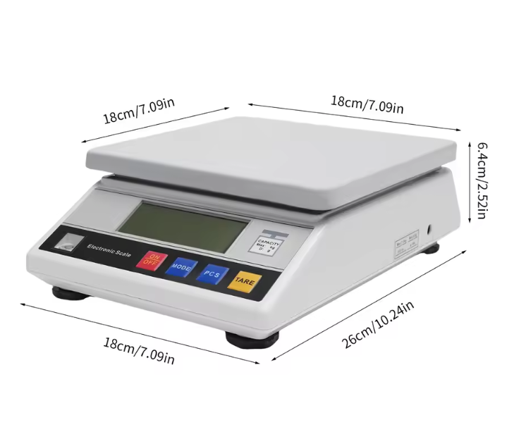 Precisie Weegschaal 7,5 kg – Digitale Keuken en Lab Weegschaal