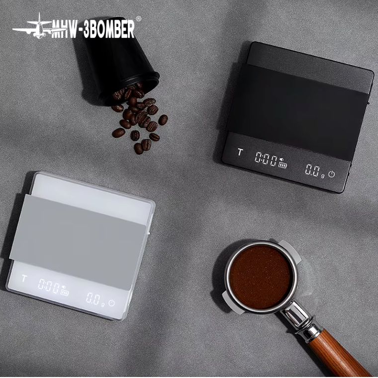 Digitale Keukenweegschaal 0,1g Nauwkeurig – Koffie en Food Scale 2kg