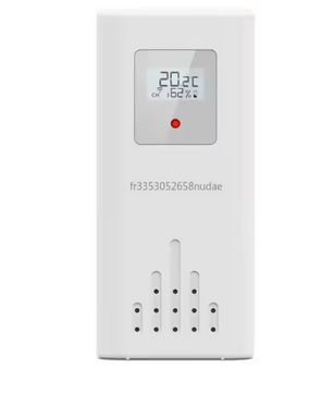 Draadloos Weerstation met Kleurenscherm – Binnen/Buiten Thermometer en Hygrometer