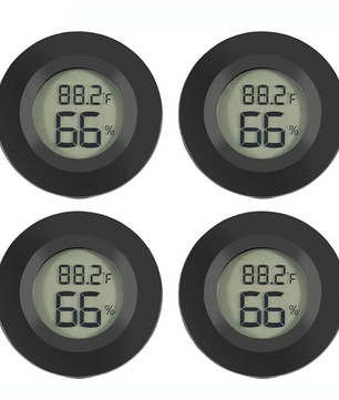 Mini Hygrometer Thermometer Set – Digitale Luchtvochtigheid en Temperatuur Meter
