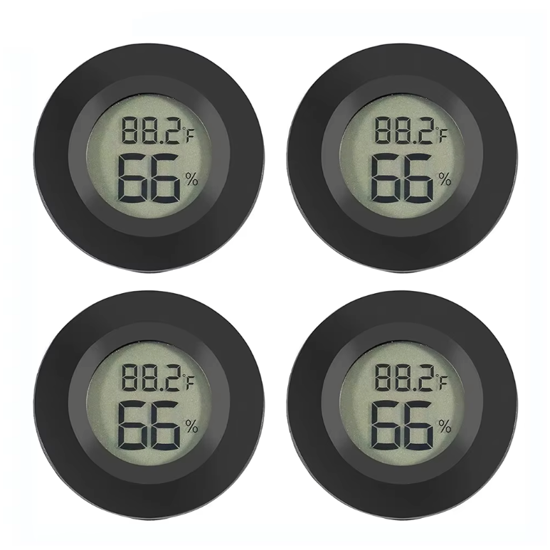 Mini Hygrometer Thermometer Set – Digitale Luchtvochtigheid en Temperatuur Meter