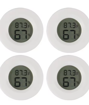 Mini Hygrometer Thermometer Set – Digitale Luchtvochtigheid en Temperatuur Meter