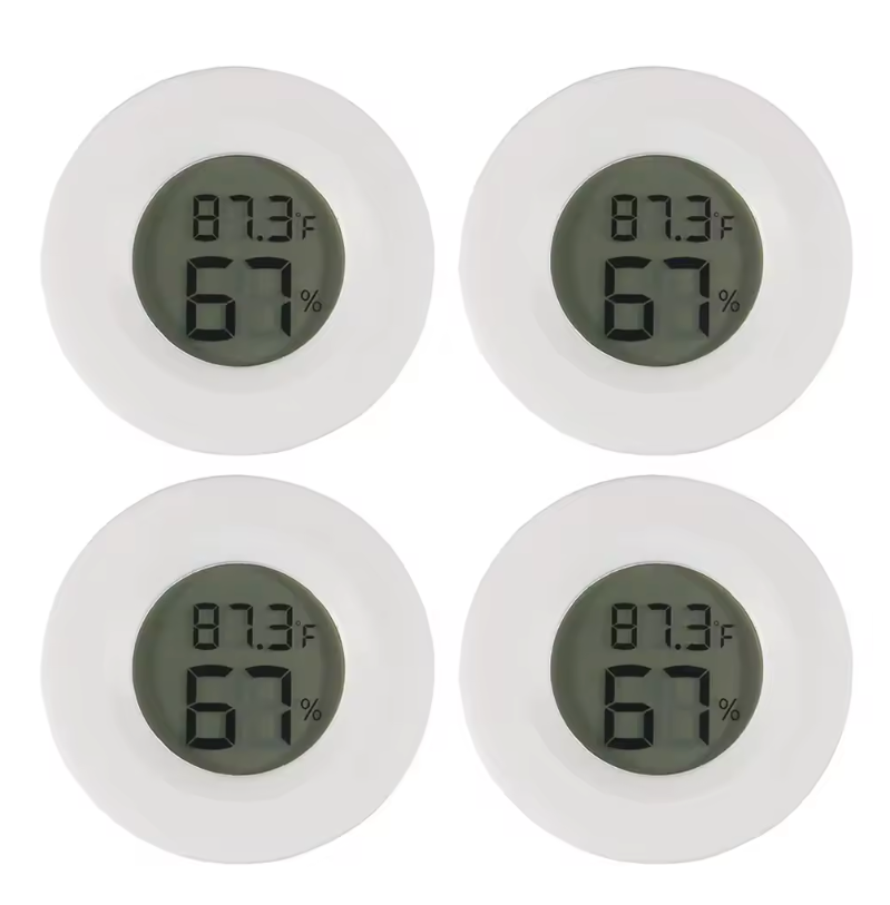 Mini Hygrometer Thermometer Set – Digitale Luchtvochtigheid en Temperatuur Meter