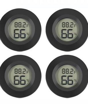 Mini Hygrometer Thermometer Set – Digitale Luchtvochtigheid en Temperatuur Meter