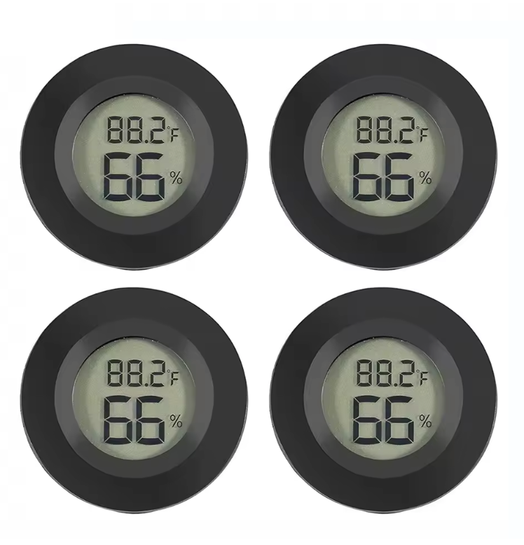 Mini Hygrometer Thermometer Set – Digitale Luchtvochtigheid en Temperatuur Meter