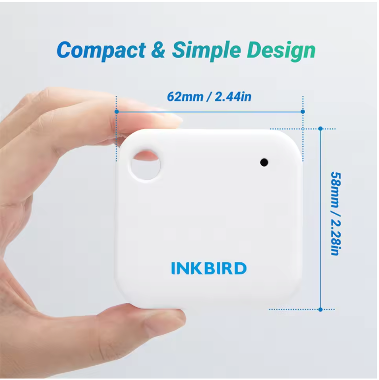 Slimme WiFi Thermometer Hygrometer – Digitale Temp en Vocht Sensor met App
